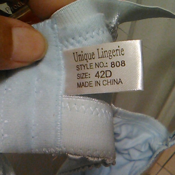 COPY - Nwot Light Blue Bra 44D - Picture 6 of 8